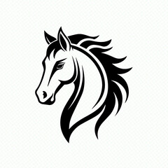 horse head silhouette