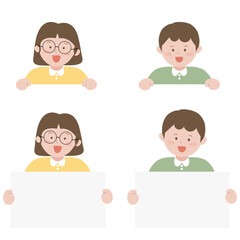 어린이 수업 일러스트