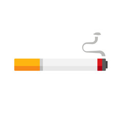 Realistic Cigarette Icon Design in Vector Style