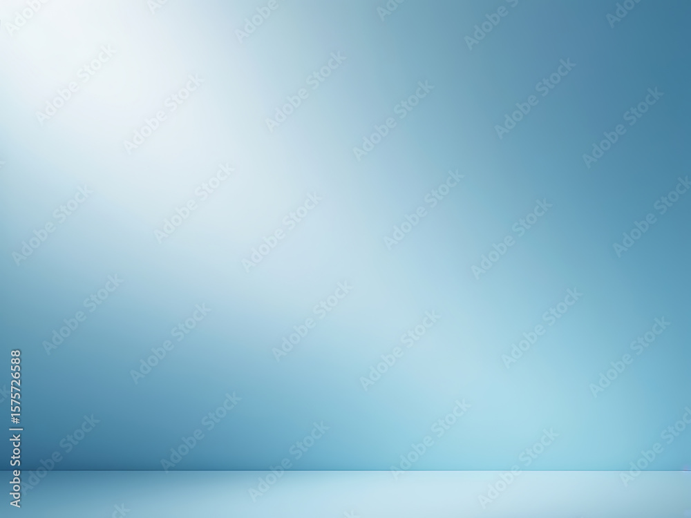 Fototapete abstract blue background with light and dark gradient, texture, modern pattern, smooth vector design