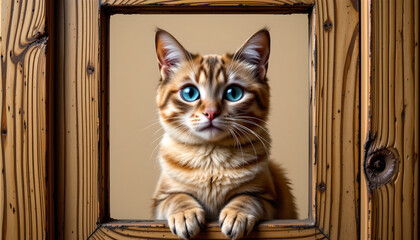 Adorable cats posing in cozy indoor settings charming views cat enthusiasts delight