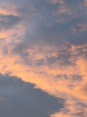 blue sky with clouds background