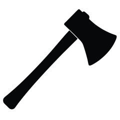 axe isolated on white background
