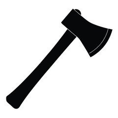 axe isolated on white