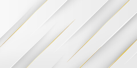 Modern geometric background with metallic gold accents and clean layout.