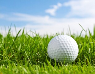 Obraz premium golf ball on tee