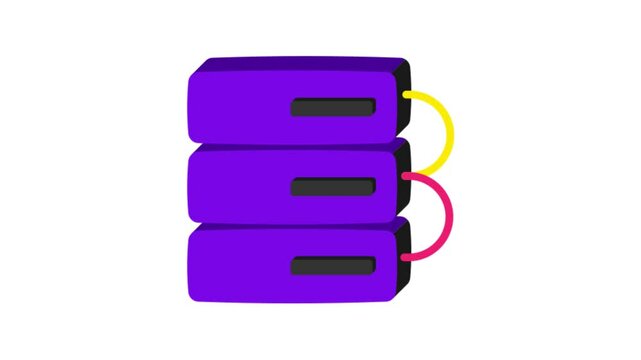 Server  Icon Animation MP4 file