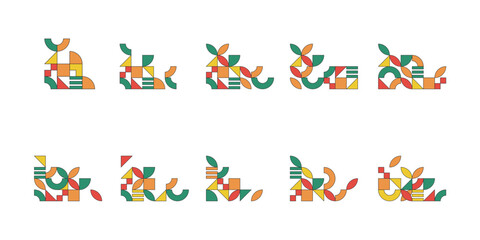 Bauhaus Corner Decoration