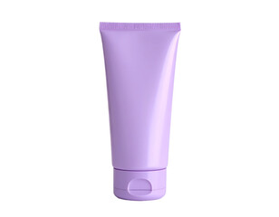Lavender tube mockup beauty product container