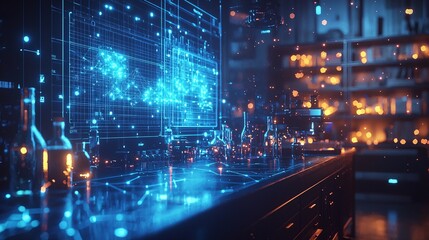 Obraz premium sense of future technology
