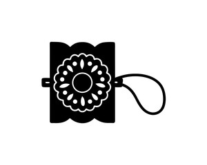 Obraz premium creative details Outline Rakhi (Decorative Thread) Icon vector illustration