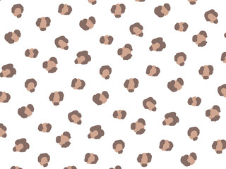 4:3 平成レトロなギャル風豹柄パターン⭐︎PNG