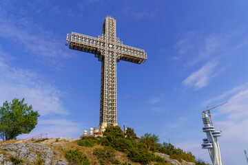 Millennium Cross, on top of Mount Vodno