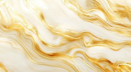 Obraz premium Abstract gold marbled pattern