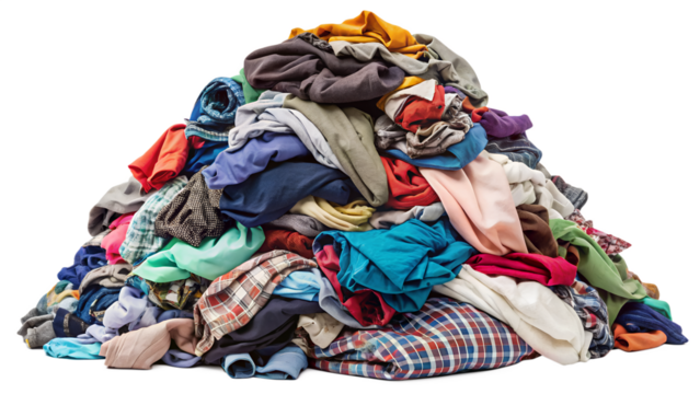 pile of clothes