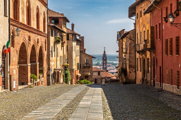 the town of Saluzzo in the Italian Piedmont