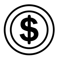 dollar sign icon
