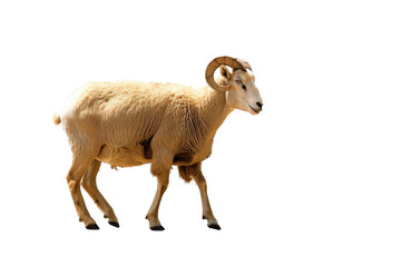 sheep isolated on white background