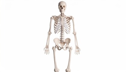 Full human skeleton model