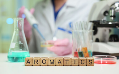 Delving into the fascinating world of aromatics within a wellequipped laboratory through diverse...