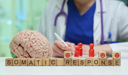 Investigating how brain activity correlates with physical responses observed in patients undergoing...