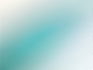 Abstract background with a smooth, flowing teal and white wave design, ai