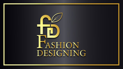 Stylish Fashion Design Brand Identity