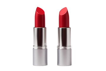 Dual lipstick set in vivid red