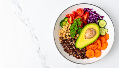 avocado and tomato
