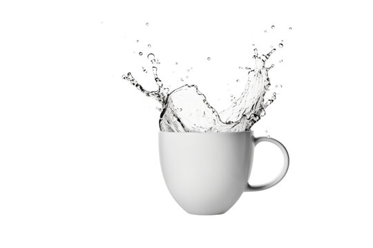 Sudden spill from dropped vessel