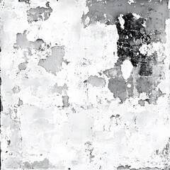 Abstract Gray Grunge Wall Texture Background Peeling Paint Aged Plaster Surface