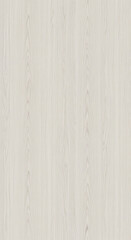 Obraz premium Seamless light white wood texture, vertical grain, subtle natural variations, pale cream and beige tones, smooth matte finish, realistic material surface, high resolution, ar 9:16