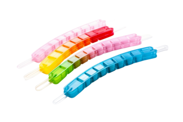 Broken cable organizer with missing segment