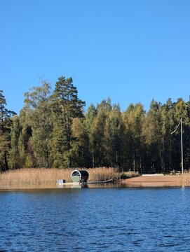 Die Fasssauna