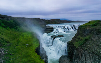 waterfall in iceland
