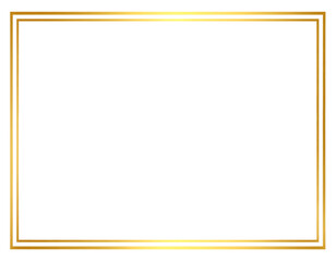 Obraz premium gold picture frame