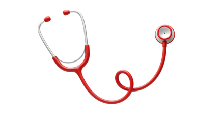 stethoscope PNG. Stethoscope isolated on transparent background for medical illustrations, doctor tools, and healthcare design. Stethoscope top view flat lay PNG
