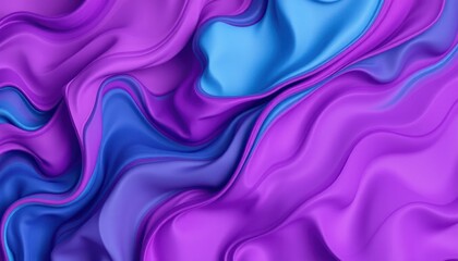 Fototapeta premium Abstract swirling purple and blue