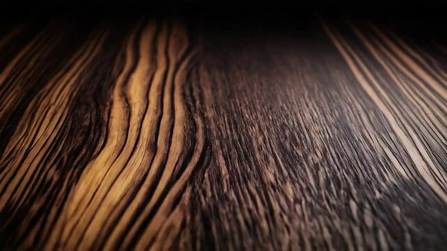 Dark wooden surface with beautiful natural lines creating a textured background