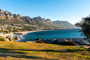 Camps Bay Strand Zwölf Apostel Kapstadt