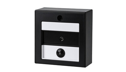 Fototapeta premium Doorbell isolated on white background. Png