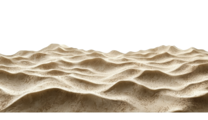 Sand texture shows an undulating surface on a transparent background.

