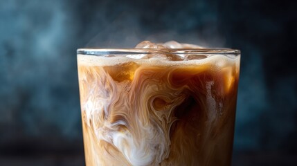 Iced coffee with milk (1)