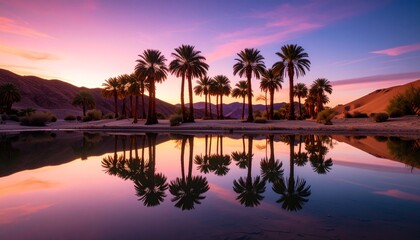 sunset over the river