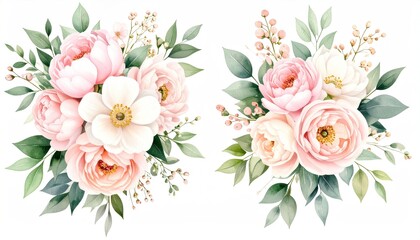 Floral bouquet arrangements