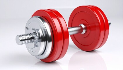 dumbbell isolated on white background