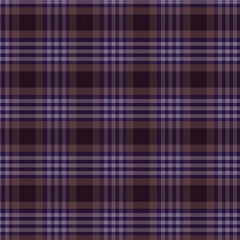 Dark Purple and Brown Plaid Pattern
