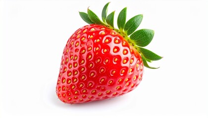 strawberry isolated on white background