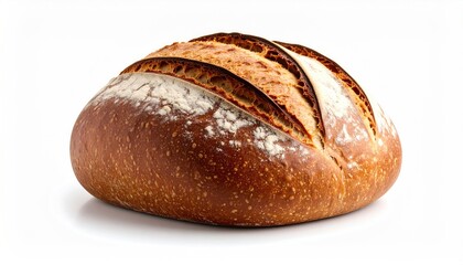 Freshly baked sourdough loaf