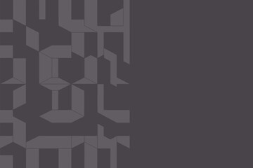 Contemporary mauve geometric abstract design features a modern and minimal aesthetic for graphic arts and digital design projects.